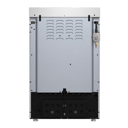 Forno Breno 24-Inch Freestanding Gas Range, Plug Included, Energy Efficient