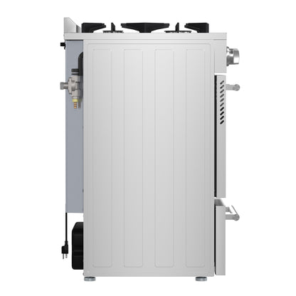 Forno Breno 24-Inch Freestanding Gas Range, Plug Included, Energy Efficient