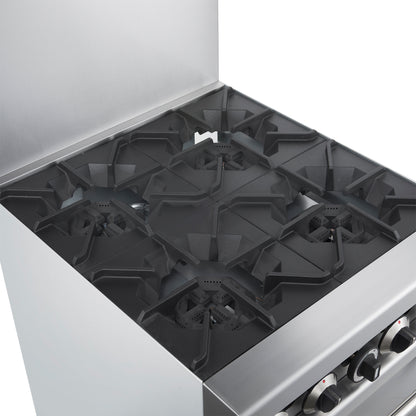 Forno Commerciale 24 Inch Gas Range with 4 Burners