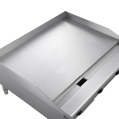 Forno Commerciale 36 Inch Gas Griddle, 3 Burners