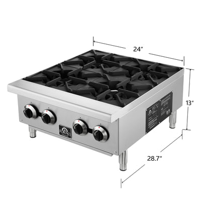 Forno Commerciale 24 Inch Gas Hotplate
