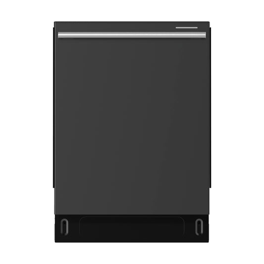 Stella 24 in. Built-in Dishwasher in Black, Tall Tub, Top Touch Control, Fingerprint-Resistant Stainless Steel Dishwasher, Black, Quiet 44 dBA, Soil-Sensing Capable, NSF & ENERGY STAR