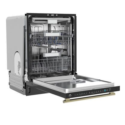 Stella 24 in. Built-in Dishwasher in Black, Tall Tub, Top Touch Control, Fingerprint-Resistant Stainless Steel Dishwasher, Black, Quiet 44 dBA, Soil-Sensing Capable, NSF & ENERGY STAR