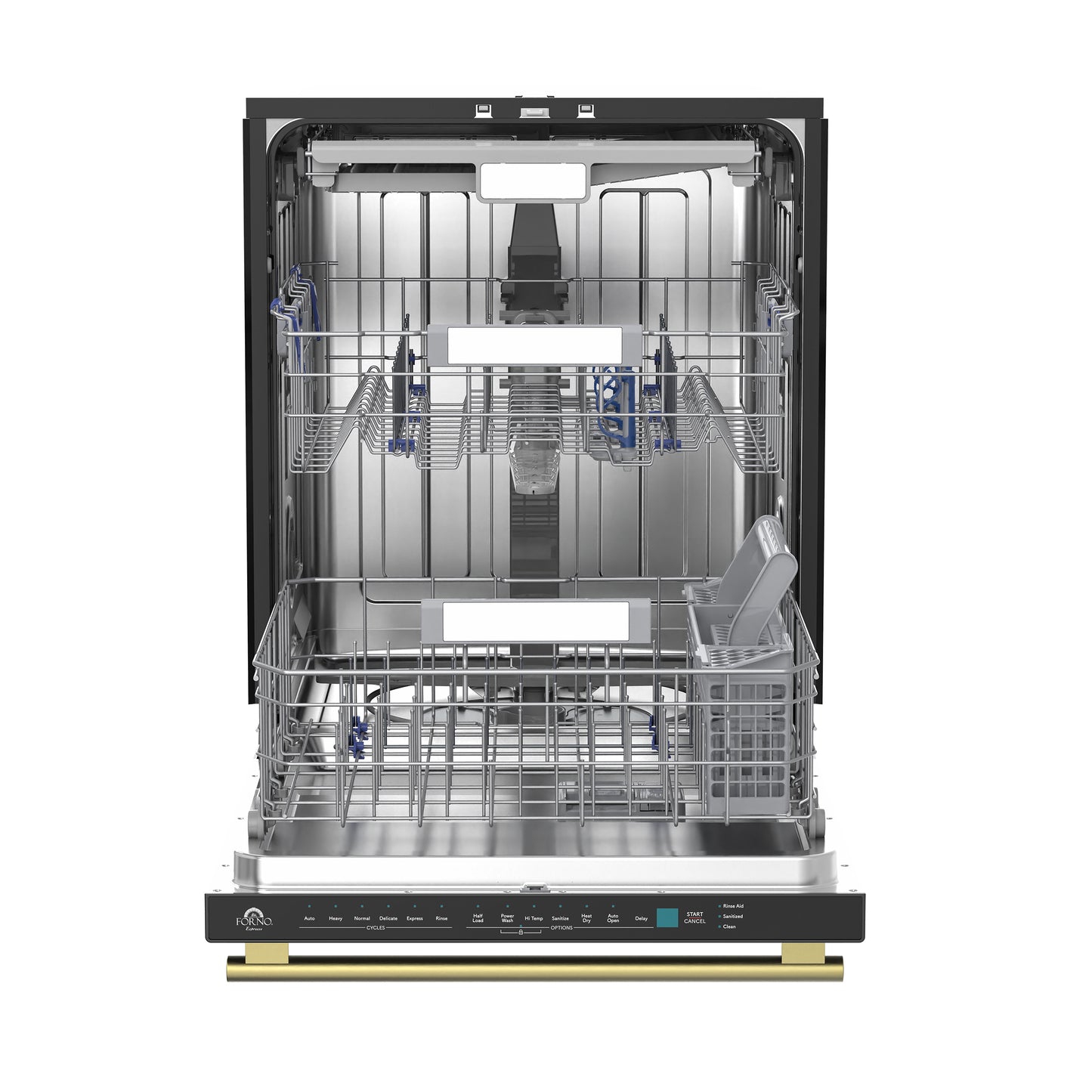 Stella 24 in. Built-in Dishwasher in Black, Tall Tub, Top Touch Control, Fingerprint-Resistant Stainless Steel Dishwasher, Black, Quiet 44 dBA, Soil-Sensing Capable, NSF & ENERGY STAR