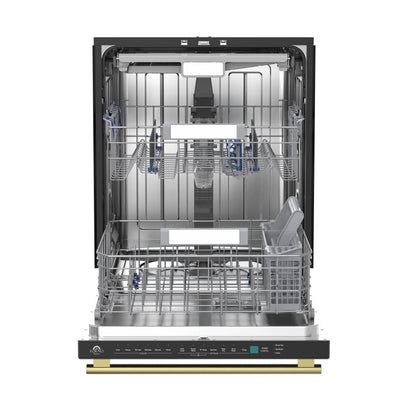 Stella 24 in. Built-in Dishwasher in Black, Tall Tub, Top Touch Control, Fingerprint-Resistant Stainless Steel Dishwasher, Black, Quiet 44 dBA, Soil-Sensing Capable, NSF & ENERGY STAR