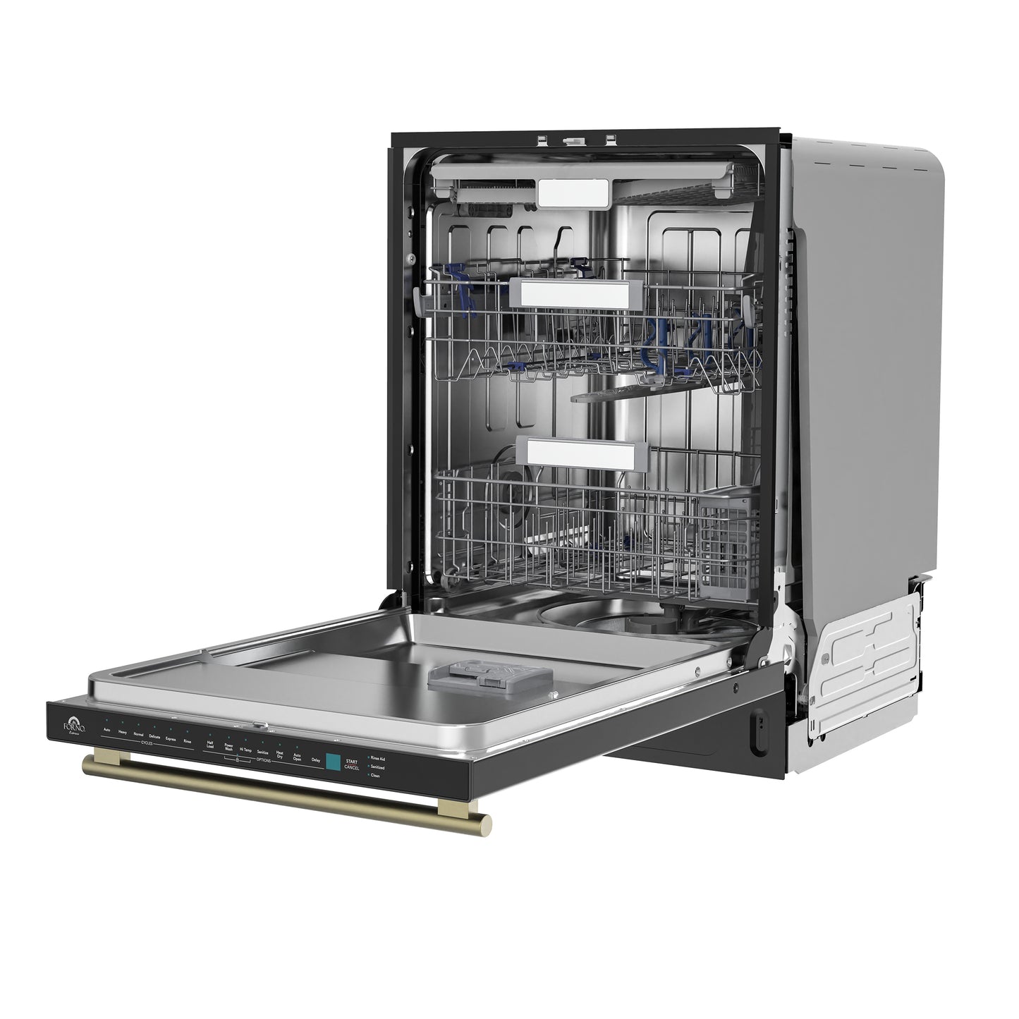 Stella 24 in. Built-in Dishwasher in Black, Tall Tub, Top Touch Control, Fingerprint-Resistant Stainless Steel Dishwasher, Black, Quiet 44 dBA, Soil-Sensing Capable, NSF & ENERGY STAR