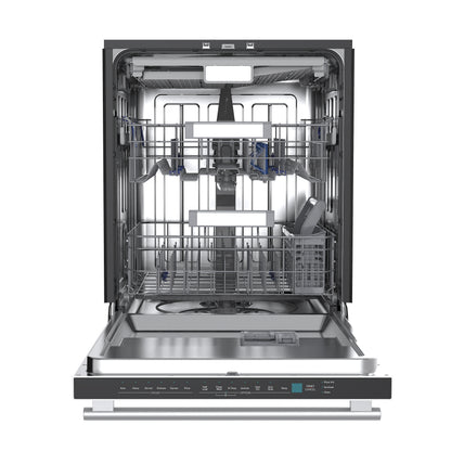 Stella 24 in. Built-in Dishwasher in White, Tall Tub, Top Touch Control, Fingerprint-Resistant Stainless Steel Dishwasher, Quiet 44 dBA, Soil-Sensing Capable, NSF & ENERGY STAR