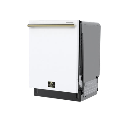 Stella 24 in. Built-in Dishwasher in White, Tall Tub, Top Touch Control, Fingerprint-Resistant Stainless Steel Dishwasher, Quiet 44 dBA, Soil-Sensing Capable, NSF & ENERGY STAR