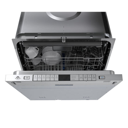 Forno Rivestito Panel Ready Dishwasher, Quiet 45dB, Energy Star Certified