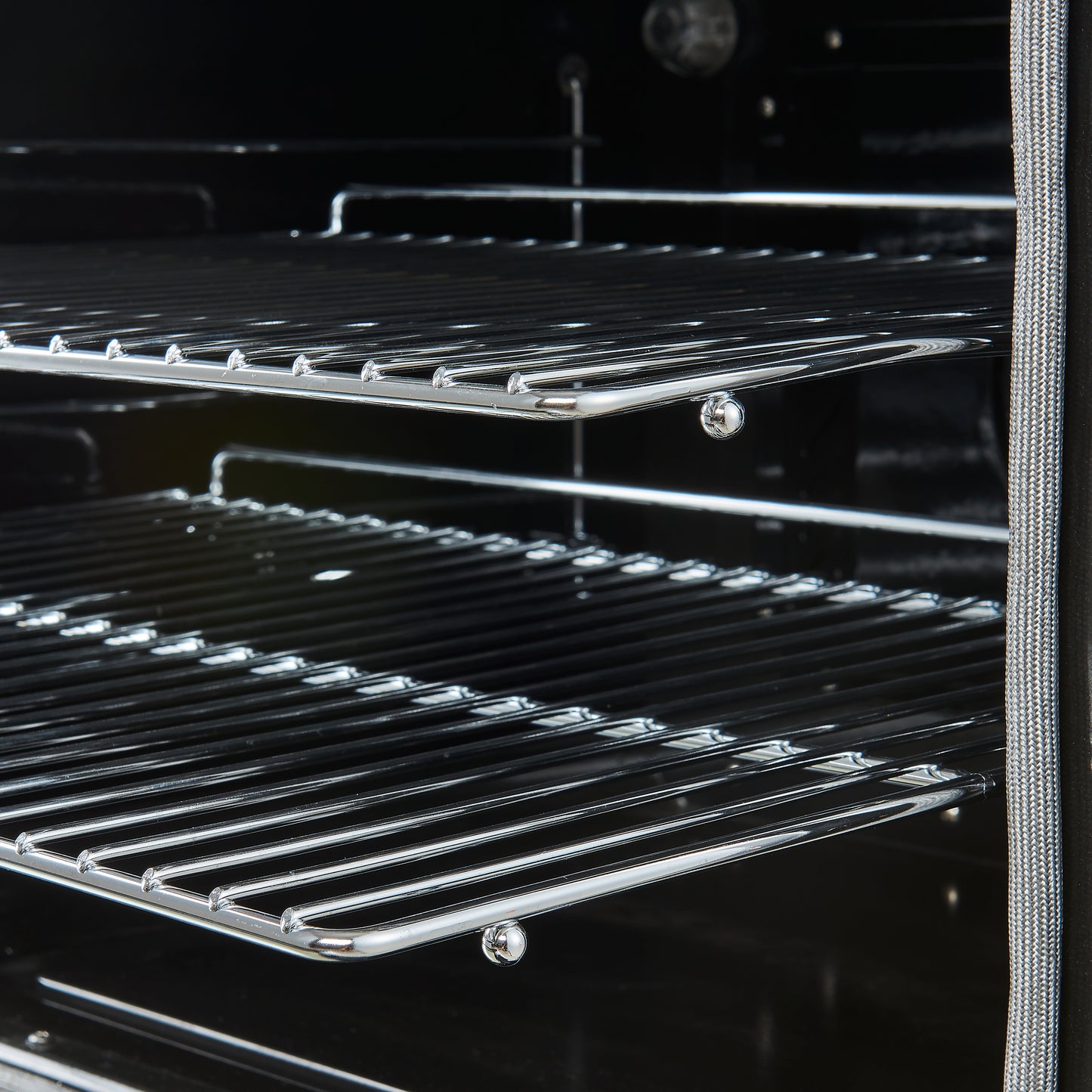 Forno Paolo 30-Inch Freestanding Electric Range, Black, 4.38 cu.ft, True Convection Oven, Energy Efficient