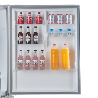 Forno Milano 2-Piece 62-Inch Freestanding Dual Bottom Freezer Refrigerator, Stainless Steel – 34.4 cu.ft, Touch Control, Ice Maker