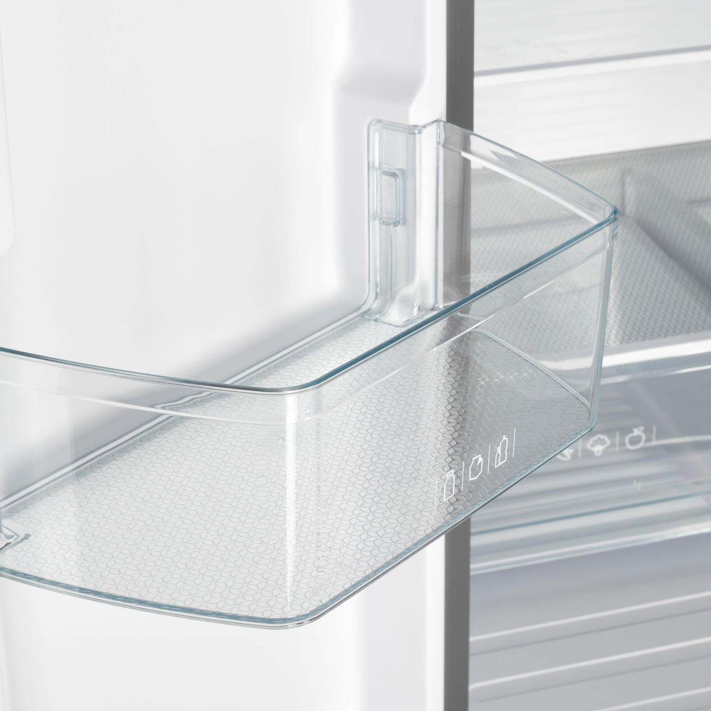 Forno Gallipoli 30-Inch French Door Refrigerator, 17.5 cu.ft Capacity, Modern Decorative Grill, 34-Inch Width, Stainless Steel, No Frost Technology, Energy Efficient