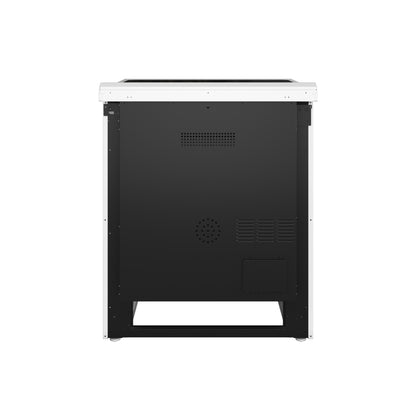 Forno Leonardo Espresso 30-Inch White Electric Range, True Convection, Energy Efficient