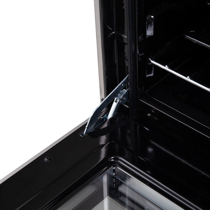 Forno Loiano 24 Inch Freestanding Electric Range Stainless Steel with Storage Drawer