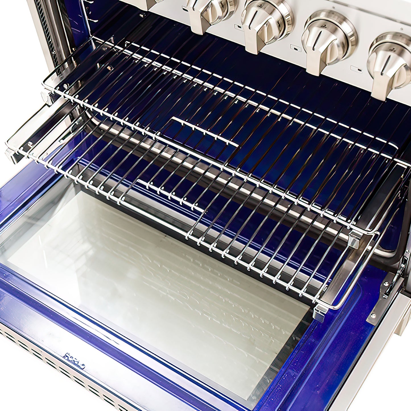 Forno Massimo 30-Inch Freestanding Dual Fuel Range, 4 Burners, Double Convection Ovens