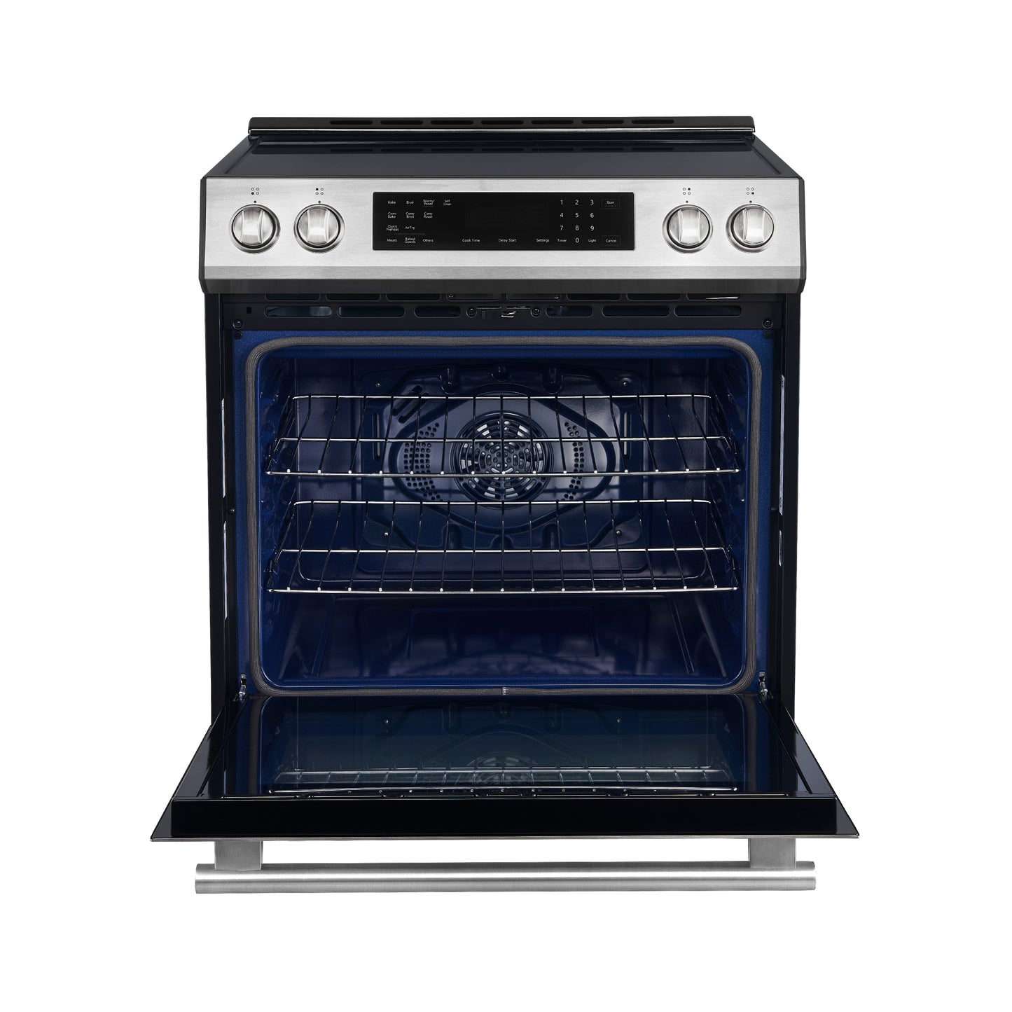 FORNO 2-Piece SS Kitchen Bundle - 30" Induction Range and 31" Bottom Freezer Refrigerator
