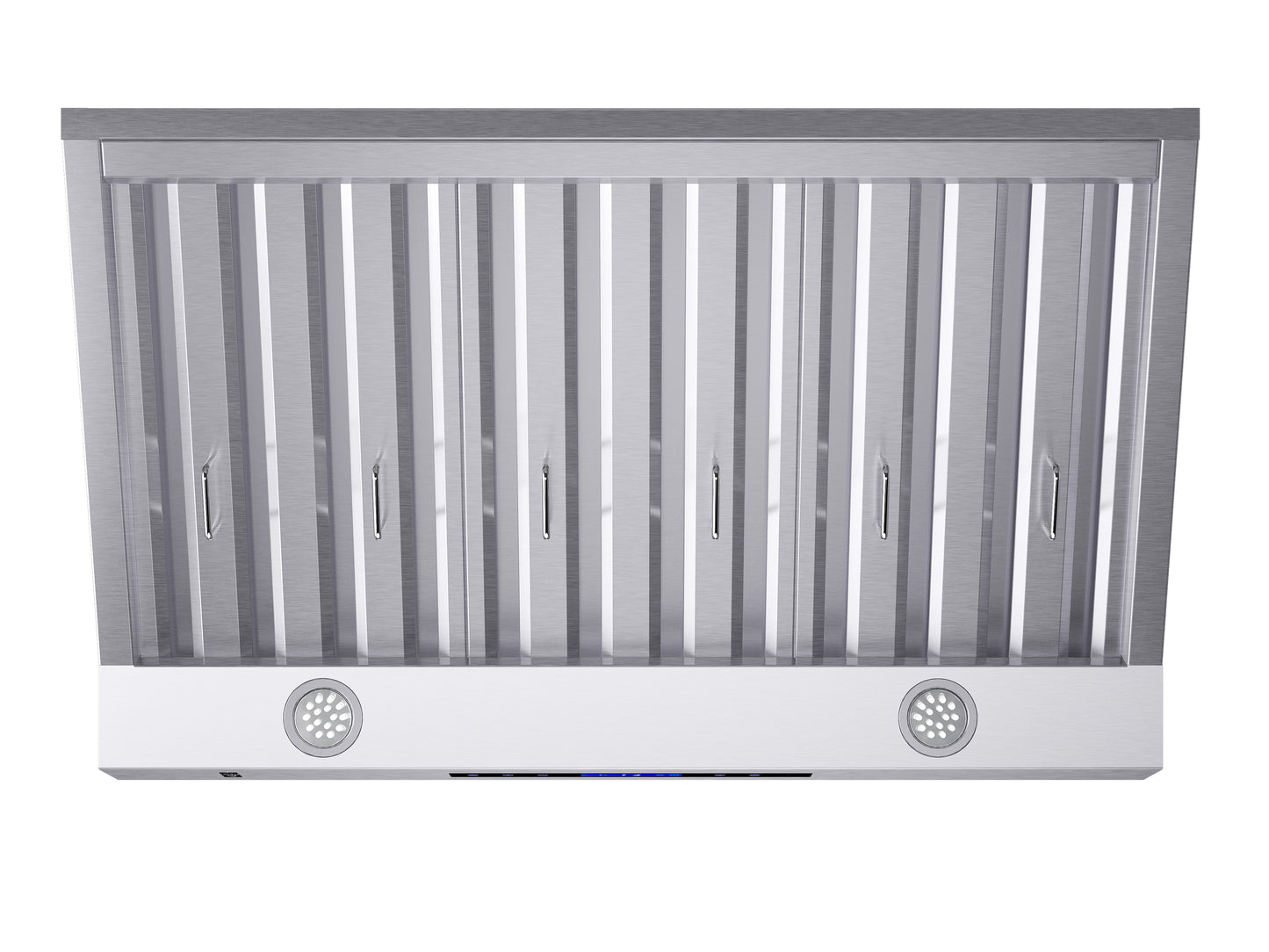 Forno Palazzo 36-Inch Wall Mounted Range Hood, Stainless Steel, Heavy Duty Baffle Filters, Remote Control