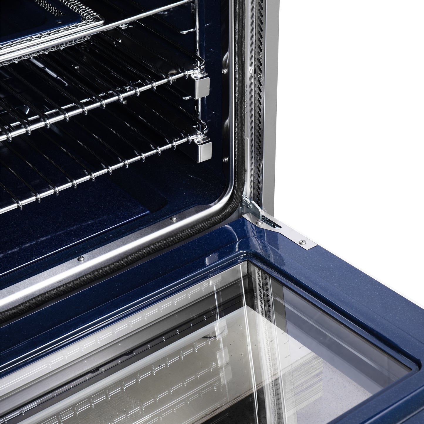 Forno Massimo 36-Inch White Freestanding Gas Range, 6 Sealed Burners, Convection Oven, Energy Efficient