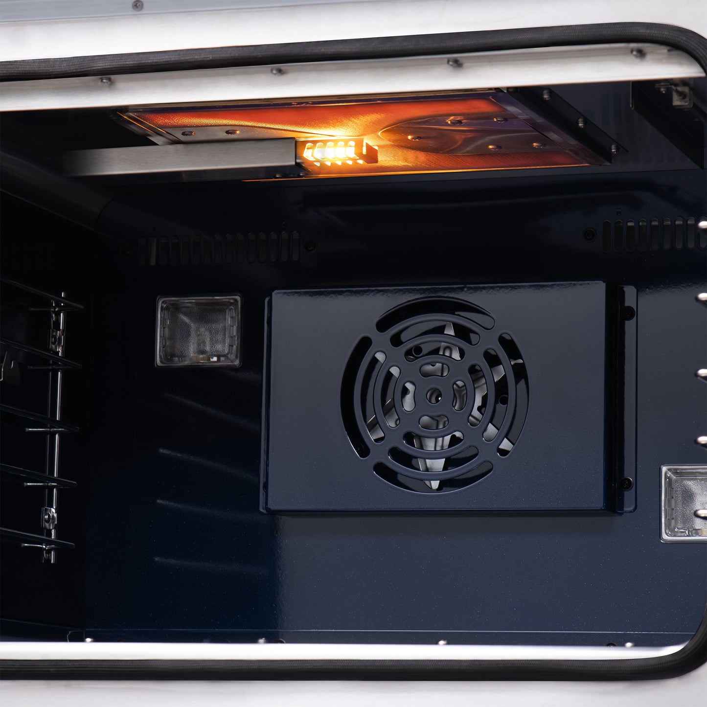 Forno Capriasca 30-Inch Freestanding French Door Gas Range, 4 Burners, Convection Oven, Energy Efficient