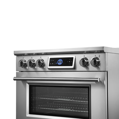 Forno Maximus 36 Inch Induction Range with Air Fryer