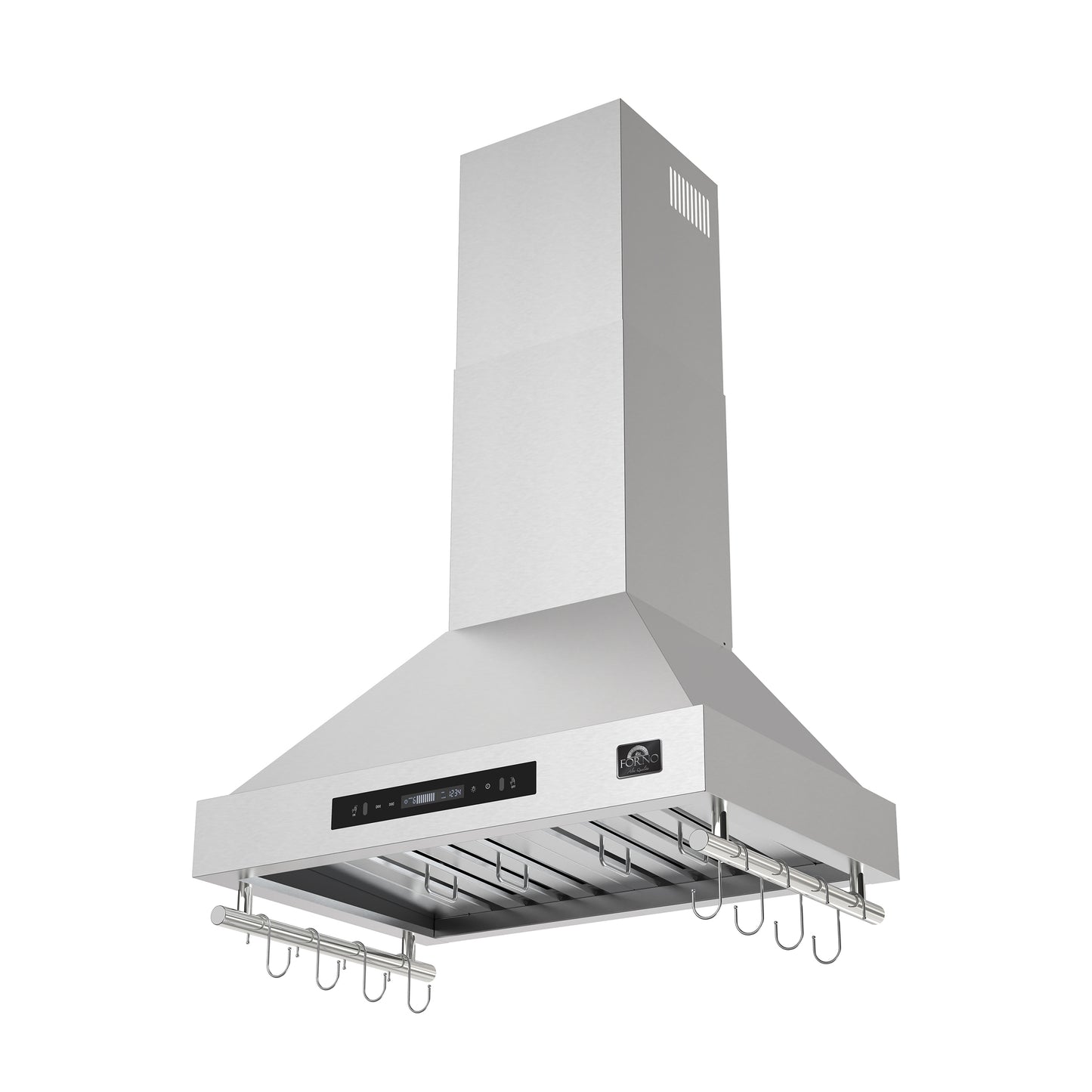 Forno Venezia 30 Inch Wall-Mounted Range Hood with Touch Controls and Baffle Filters