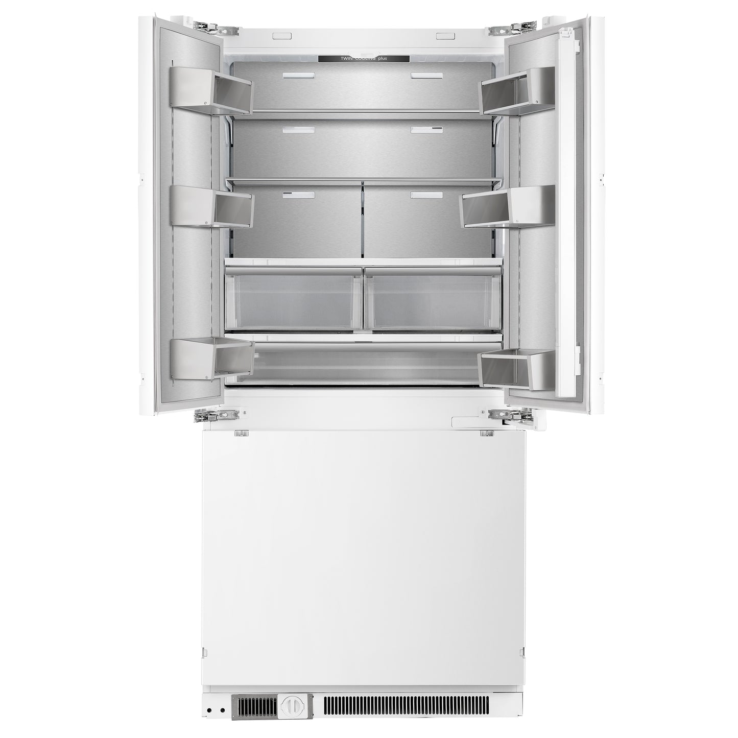 Forno Rivestito Panel Ready Refrigerator, French Door, 36 Inch, Energy Star, Fast Freeze