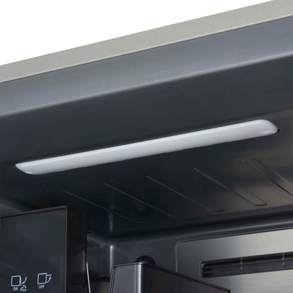 Forno Fortezza 32 Inch Left-Swing Freezer with Trim Kit, Stainless Steel, with Automatic Ice Maker