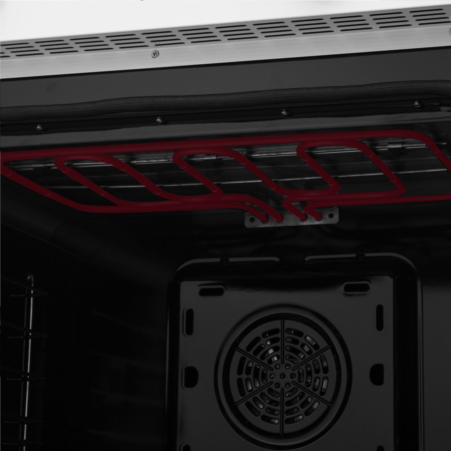 Forno Asti 30-Inch French Door Electric Wall Oven in White & Antique Brass, 3.68 cu. ft. True Convection, 3,600W, Air Fry, Sous Vide, Self-Clean